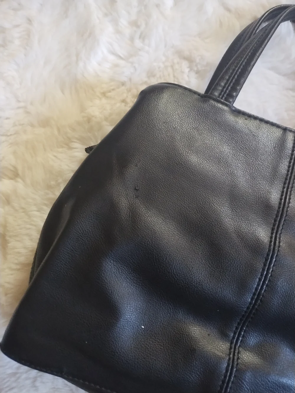 Nine West Black Satchel Handbag
